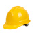 HKNA安全帽工地国标abs玻璃钢帽子透气建筑工程领导防坠物砸头盔印字 三筋透气红色