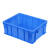 海客艺佳 加厚塑料周转箱零件盒元件盒物料盒 蓝色X5#470*350*170
