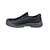 范特仕 Funtownshoes 牛皮鞋超细纤维皮面塑包头可过安检防水防滑 护士 6211黑色 40