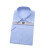中神盾 DV-107  短袖 女式衬衫修身韩版职业商务免烫蓝色斜纹衬衣 蓝色超细斜  (1-9件价格)35码（S）