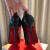 SNHN情趣高跟鞋床上炮鞋 透明女新款黑色红底攻速鞋 黑色12厘米 单鞋 0cm 34