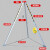 消防救援三角架多功能应急三脚架有限空间作业井口探洞抢救援装置 1200磅三角架整套