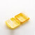 勒多漫因日本fancl便携小药盒大容量分装便携随身迷你款旅行密封 黄色 经典款