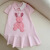 萌多羊女童连衣裙新款时尚不规则polo公主裙儿童夏季卡通兔子粉色卫衣裙 粉色 160cm