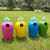 幼儿园卡通分类垃圾桶户外校园创意植物垃圾筒室外可爱萝卜果壳箱定制 颜色请备注哦