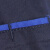 久臻 YSF242 夏季耐磨工作服套装 工厂车间多色透气劳保服 蓝配桔红 2XL 