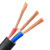 适用于RVV国标3芯护套线1.5 2.5 4 6 16 10平方电缆线户外2心软电 国标 3X4平方/100米