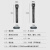 俱竞阳led铝合金强光手电筒户外变焦防水抗摔 装三节一号 带三节一号干电池 下单即送背带