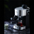 央的pe3180意式咖啡机家用小型迷你商用美式全半自动蒸汽奶茶店茶水间 浅银色 标配款