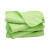 食安库（SHIANKU）超细纤维珍珠抹布 工厂药厂车间 无尘布不掉毛清洁毛巾 绿色10条装（35*50cm）