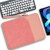 MELCOU笔记本拼接平板手提包便携出行适用苹果华为联想 绿色 7.9-8.4寸