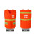 曼睩 带口袋橙色 反光背心建筑工人施工安全反光马甲ML115
