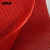 安赛瑞 医院防滑地垫 PVC塑胶镂空走道垫 商场酒店物业用 宽1.2m长5m厚5mm红色 12286