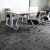 办公室地毯写字楼会议室简约商用方块毯公司满铺pvc拼接方格地毯泰禧阁 KD-3 1 平方米(50CMx50CM共4片)