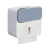佳帮手 JBS-SNH-NYP-N1-GY 卫生间纸巾盒厕所抽纸盒免打孔置物架卫生纸卷纸架 灰色
