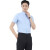 中神盾D7503 男女装新款衬衫职业装（100-499套） 蓝色 44码