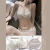 萱丝芙（Xuansifu）内衣女性感文胸套装小胸聚拢调整型收副乳防下垂上托无钢圈胸罩女 砖红色-套装 34/75B