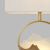 梯橙现代金色山水台灯创意样板间酒店展厅床头台灯