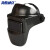 海斯迪克 电焊面具 自动变光防烤脸头戴式面罩HKsq-692 不变光黑色2个 