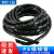 润宏工品 电线缠绕管 理线保护套整线器束线管 12mm（黑色）8米	一卷价