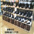 千曼雅商场鞋架货架 鞋店鞋架展示架 中岛鞋柜商品展示架男女鞋子展示架 加厚白+白板120*50*135cm