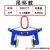 大理石材夹具吊钳路沿石双人抬夹具搬运大板夹水泥板围墙吊装神器 G19-加厚链条款28寸开口36-