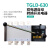 天正 TGLD-630/4双电源自动转换切换开关630A隔离型4P三相四线PC级 TGLD-630/4 630A PC级