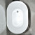 斯博朗一体小户型浴缸独立式贵妃0.8-1.2米可移动日式加深椭圆家用浴缸 1.0米