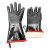 稳斯坦 W429 重型氯丁胶耐高温手套 500度耐酸碱防化手套 14英寸