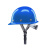 希凡里玻璃钢安全帽真FRP材质工地施工领导头盔煤矿工帽定制logo印字 红色