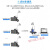 LORA无线串口透传模块 远距离数据通讯 RS232/485/422信号 标配3M天线 单信号RS485