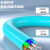 海奈 8芯MPO-LC光纤跳线母头B极性兼容MTP标损 10米 OM3万兆多模跳纤 40G/100G光模块集束 HN-M/L-B810-OM3