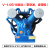 工业级空压机机头0.9三缸四缸空压机泵头 7.5KW气泵配件AA 精品1.05/16(7.5kw)四缸