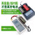 耐杰池 3.7V4.2V大容量动力强光手电筒专用可充电锂电池 C2双槽智能充电器(电流1A)