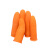 COFLYEE 橡胶防滑手指套橙色一次性防护手指头套加厚耐磨麻点乳胶指套 白色小码 S