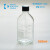 欧冕实验室进口Wheaton刻度培养基瓶透明玻璃试剂瓶密封样品瓶125/250/500/1000ml 适配1000ml 实心盖[240281]