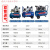 空压机220V迷你小型无油气泵木工便携式空气压缩机 FF02-2850(1500W)
