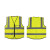 瑞可特 RSF208 反光安全背心 警示反光衣安全服 骑行施工环卫马甲 黄色 
