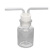 兰诗（LAUTEE）WS4012集气瓶洗气装置 大口瓶配导管双孔胶塞 化学实验洗气瓶多规格  125ml