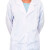 海斯迪克 HKSY-34 白大褂 医生服药店护士服 工作实验服劳保服 男款短袖(优质棉) M