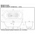 TOTO铸铁浴缸FBYN1710 1810CP CHP嵌入式家用1.7m 1.8m搪瓷浴缸(08-A) 无扶手浴缸+排水全套 无龙头 1.7米