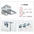 洞洞板挂钩工具墙挂板五金工具置物架工具挂钩方孔挂板洞洞板配件 瓶子架