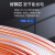 民兴电缆 1.5平方铜芯电线电缆 ZC BVVB国标硬护套线白色扁平行线两芯装潢照明线ZC-BVVB-2*1.5平方-100M