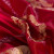 玛琳道芙高端100支欧式婚庆四件套贡缎提花大红色喜庆被套结婚床品多件套 盛世经典六件套 1.8m床（被套220*240）