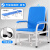 含特汇鑫 实验室用多功能便携式可折叠长椅（10个起售）-加厚加固款【蓝色】收到需要安装