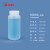 化科 实验室用 加厚塑料瓶大口瓶 耐酸碱密封 试剂瓶 500ml透明色，15个