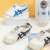 Onitsuka Tiger鬼冢虎男女童宝宝学步鞋休闲软底轻便 1184A074-200 米黄色 21