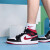 耐克（NIKE）潮Air Jordan aj1板鞋男女新款中高帮休闲运动耐磨篮球鞋 554725/554724-132薄荷绿 36