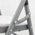 美奥帮 应急救援 加厚塑料折叠椅 户外加厚便携折叠椅 49*45*85.5cm 白色