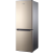 奥马（Homa）170+升双开门二门家用电冰箱租房办公室冷藏冷冻低噪节能大容量储鲜 金色面板